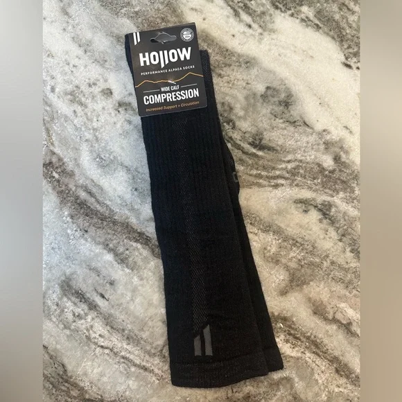 NWT *2 PAIRS* Holloway Compression Athletic, Ski Socks - Black, unisex - Picture 8 of 9